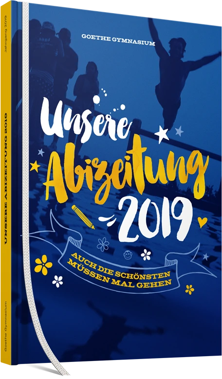 Abibuch drucken als Hardcover-Bindung Abibuch drucken als Hardcover